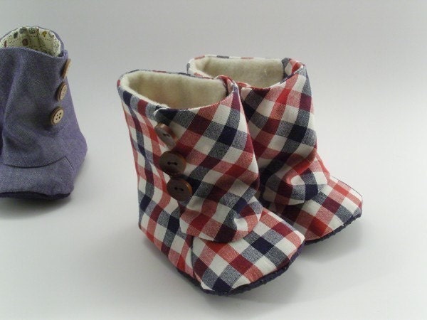 no 93 Baby 3 Button Boots PDF Pattern