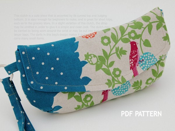 no 120 The Jennifer Clutch PDF Pattern