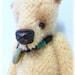 Artist Made Handcrafted Teddy Bear by Michelle-Sidney-Yellow Mohair Jointed Teddy Bear-FREE SHIPPING to Canada and the US
