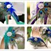 Shoe Clips Peacock Fan. Bride Bridal Bridesmaid, Birthday Engagement Gift, Sparkly Rhinestone Statement, Spring Hot Couture, Awards Glam