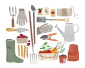 garden gear print