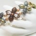 RESERVED for Rhellam Multi Color Floral Cuff Bracelet