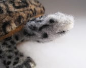Herman the Diamondback Terrapin, needle felted animal sculpture