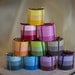 YELLOW Wedding Decorations Washi Tape with ORANGE - set of 3 also for Paper Crafts 147ft