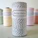 STONE GRAY Bakers Twine- Gray Twine with White Stripes 240 Yards spool from Divine Twine