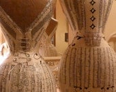 Vintage Inspired Wasp Waist Mannequin Dress Form Glitter Crystal Bling Full Size Romantic FREE SHIP LAYAWAY