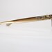 Vintage 50s Gold Horn Rim Cateye With Leafy Accents Eyeglasses Eyewear Frame Tura