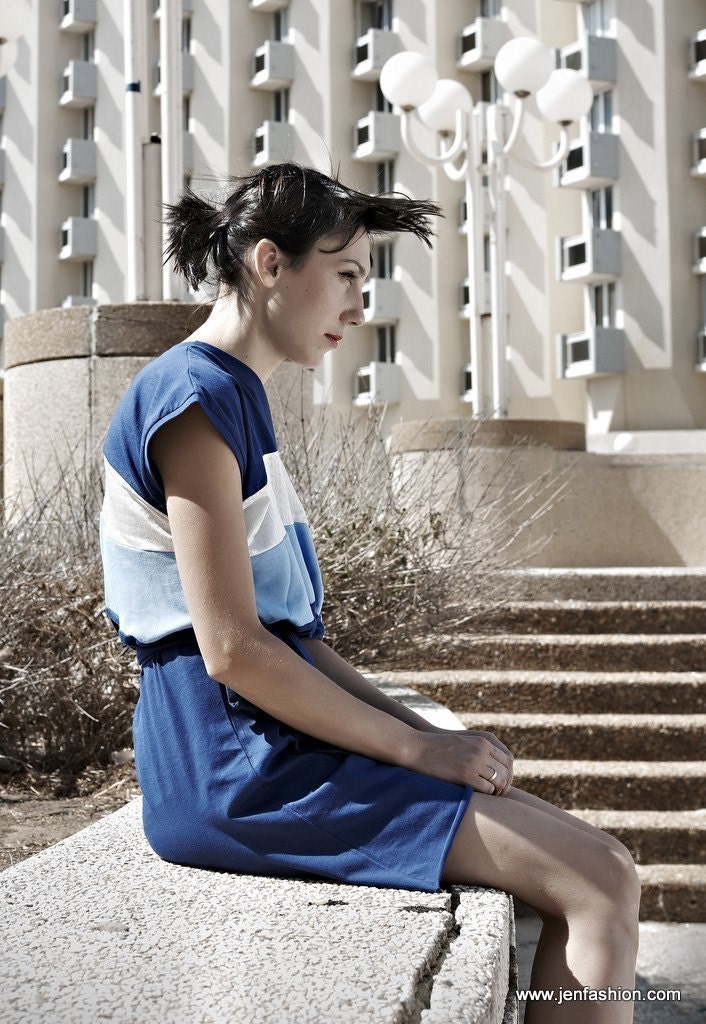 SALE 30% COLOR SLASH in black - best seller jersey dress in black
