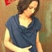 NEW COLOR Wrap asymmetrical top in dark blue