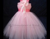 Blush Pink Flower Girl Dress