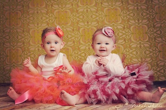 Baby Photo Props Tutu Skirt Set