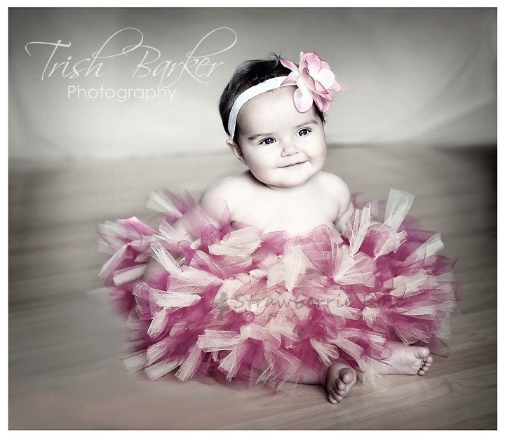 Blushing Rose Baby Tutu Skirt Set