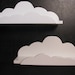 2 Dreamy Deluxe Cloud Shelves - Children's Decor, Aviation Theme, Airplane, Unique