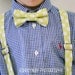 Little Guy SPRING EASTER Bow tie - Aqua and Green Collection - (Newborn - 10 years) - Baby Boy Toddler - Custom Order - Wedding - Photo Prop