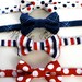Little Guy 4th of JULY Bow tie - LIBERTY Collection - (Newborn - 10 years) - Baby Boy Toddler - Custom Order - Wedding - Photo Prop