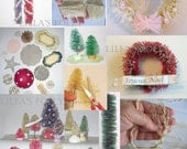 Bottle Brush Tree, candy canes, wreath,  Make from Scratch Tutorial, sisal trees digital pdf Hedges Topiary Make Your Own
