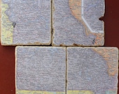 Missouri Map Coasters, or Choose your Special Place in the Heart