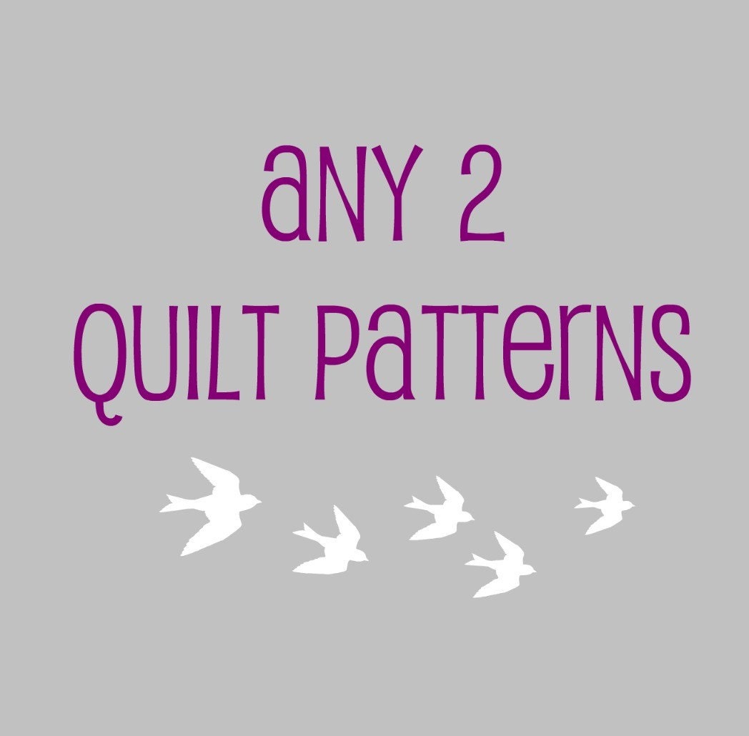 ANY 2 Patterns - PDF files