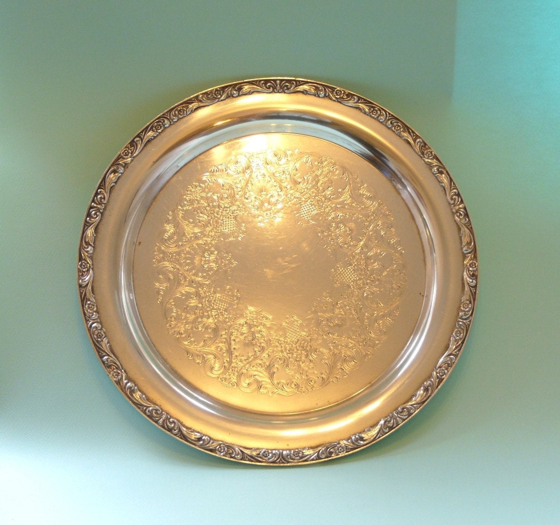 Vintage Silver Tray