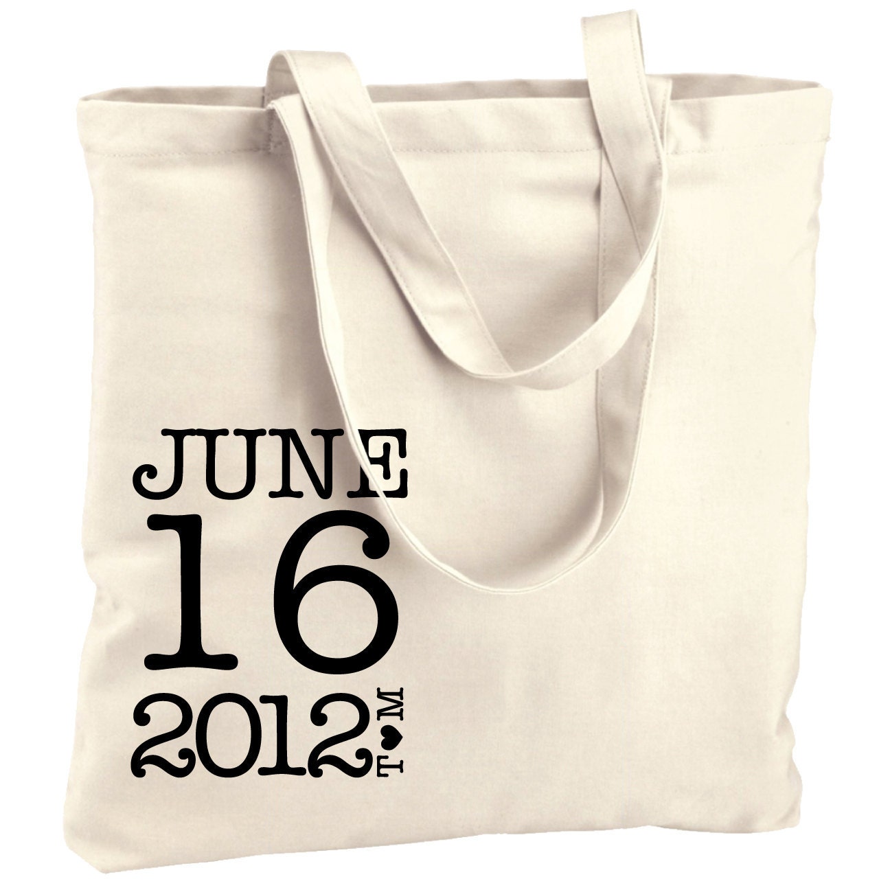 1 welcome wedding bag Typewriter Tote favor for the bride or guests