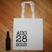 1 welcome wedding bag Typewriter Tote favor for the bride or guests