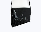 Black Patent Leather Vintage Purse
