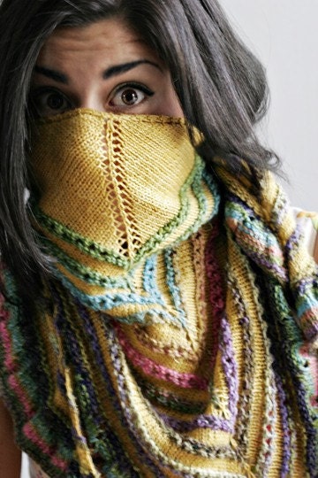 Stripes of Betsey - PDF Knitting Pattern