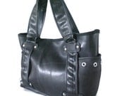 Eco Boston Shoulder Bag - Recycled Rubber Shoulder Bag