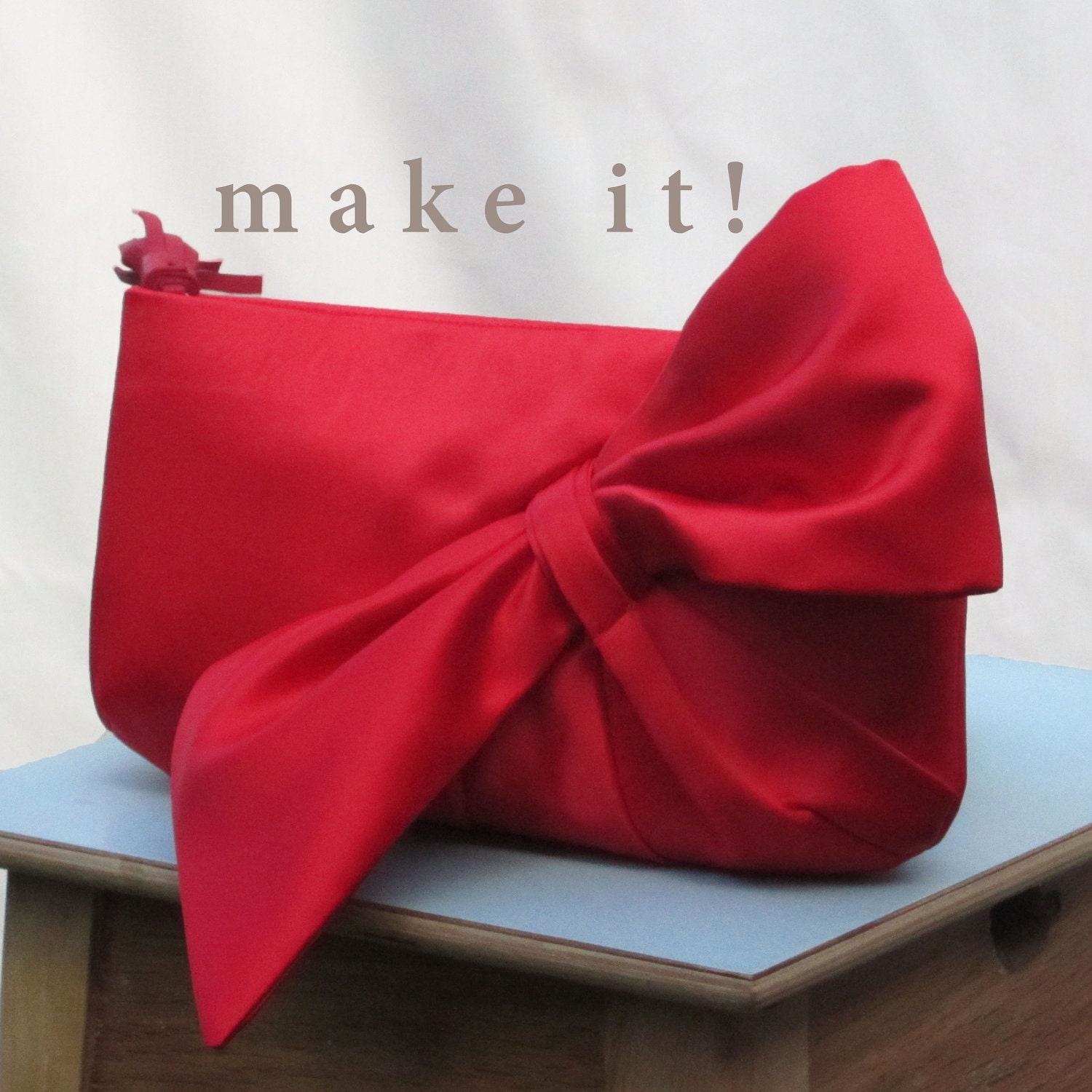 Digital Download Sewing Pattern -Clutch with Bow