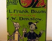Re-cycled, Up-cycled, Re-purposed Versatile Storage BOOK-BOX -  Wizard of Oz