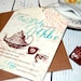 Tea Bag Tea Party Invitation