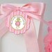 Printable Favor Tags Girl - Little Turtle Birthday Party Line - Stick to Your Story