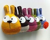 Ohh Sweet BunnyMe, The original Eco Brooch (Your choice of color)