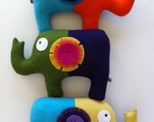 CUSTOM-Sweet Elephant Tooth Fairy Pillow (Your choice of Colors)