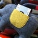 CUSTOM-Sweet Elephant Tooth Fairy Pillow (Your choice of Colors)