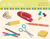 Clip art set - At the office