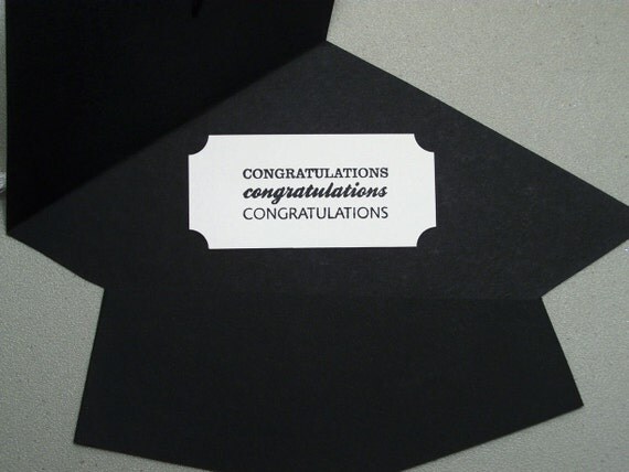 2013 Graduation Cap Shaped Card - Gift Card Holder using Stampin Up GREAT GRADS