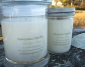 Ginger and Lime -  soy wax candle made with essential oils - 12oz