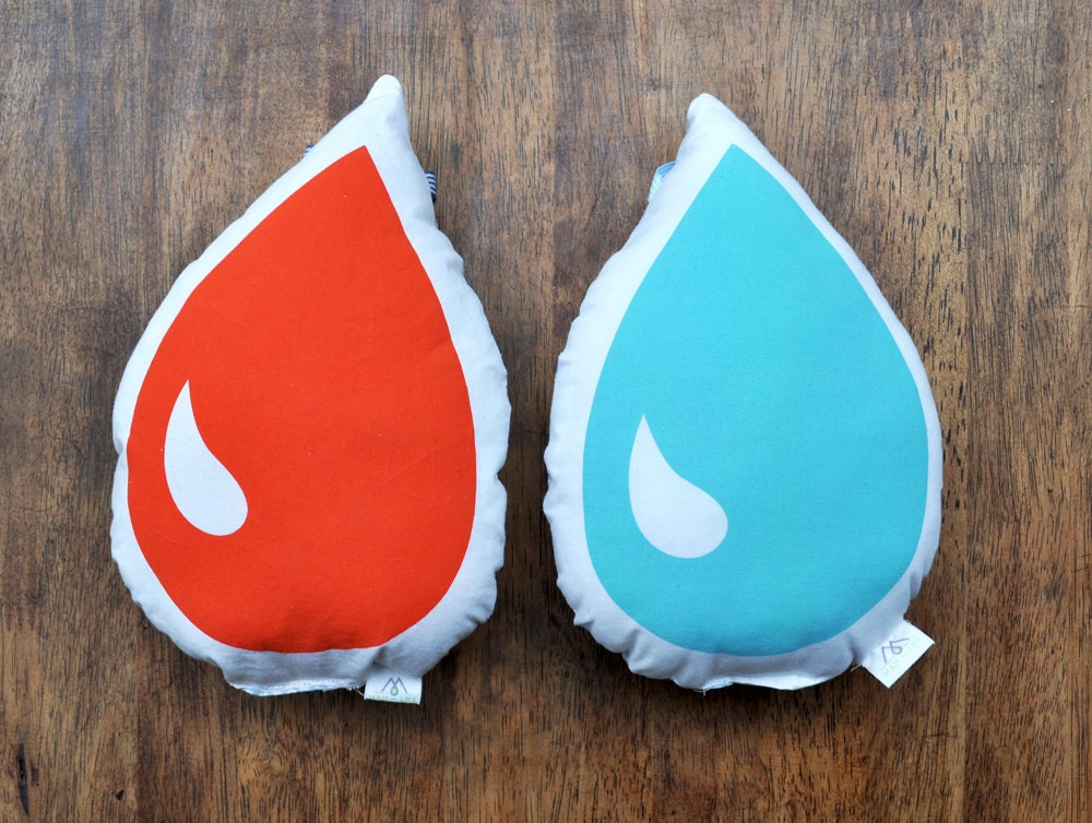 Ink Drop Plush - Blue