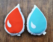 Ink Drop Plush - Red