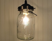 Vintage Canning Jar PENDANT Created NEW