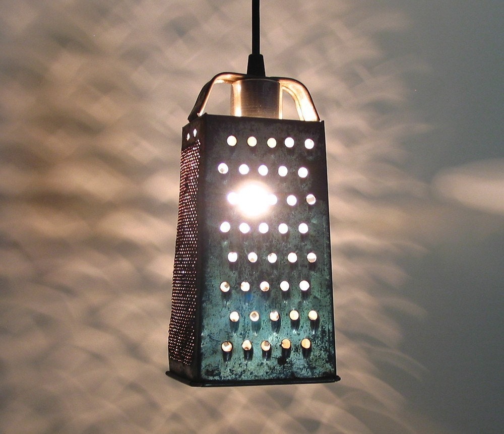 Kittery.Vintage GRATER Turned PENDANT Created NEW