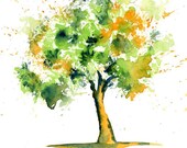 Joshua tree Print from my original watercolor painting 8x10 inch