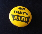 Vintage Armour Franks Button - Man Thats Bath