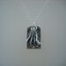 muffin pan and measuring spoon necklace
