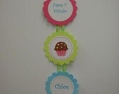 Cupcake Door Sign - perfect for your next birthday party, baby, or bridal shower - customizable Il_170x135