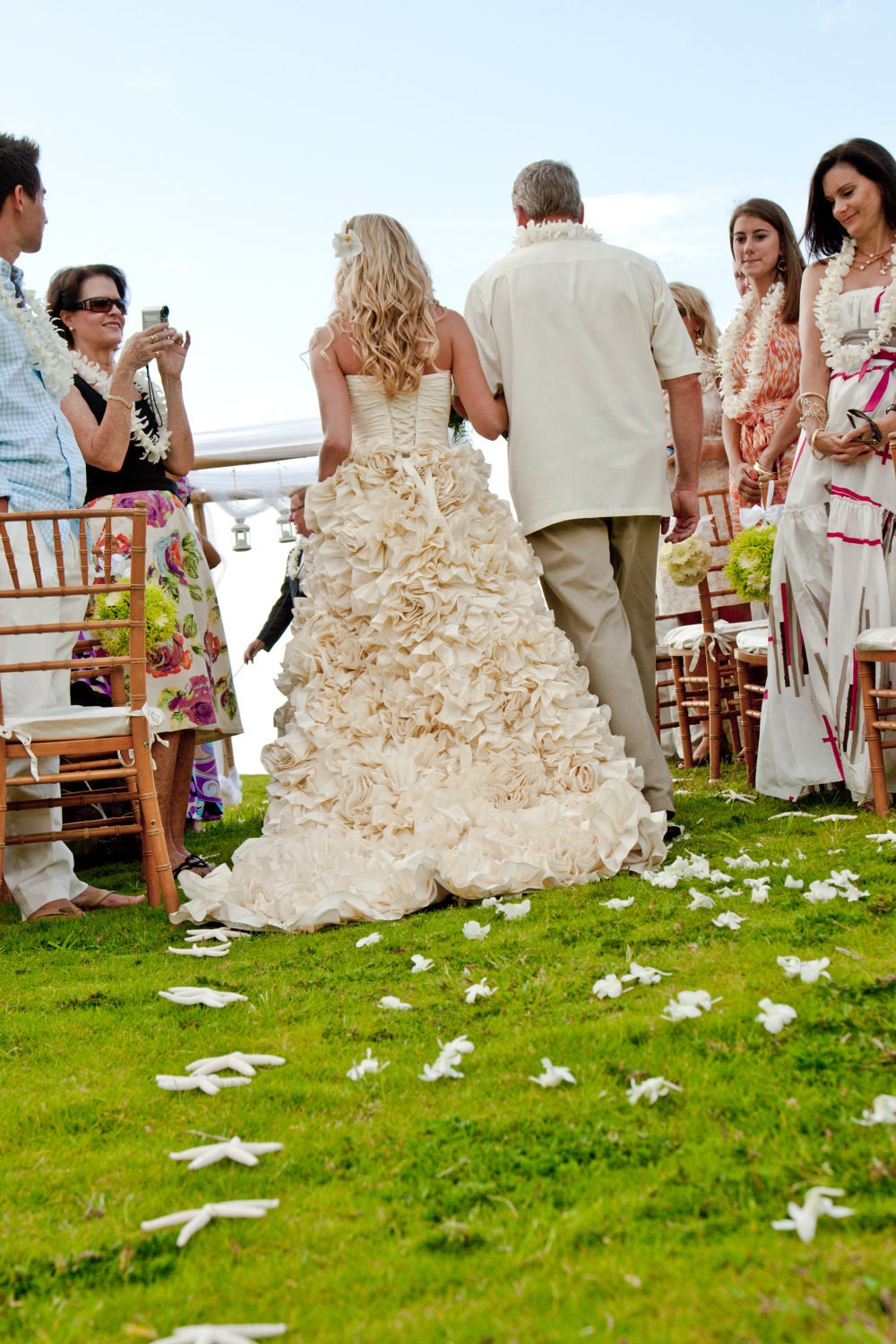 Sunday Rose Monique Lhuillier Inspired Wedding Gown