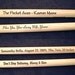 Personalized Custom Engraved 16 Inch Wood Drumsticks 5A