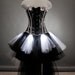 Custom Size Light up burlesque Sequin Corset prom dress