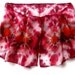 Silk Scarf Tie Dye Red Berry